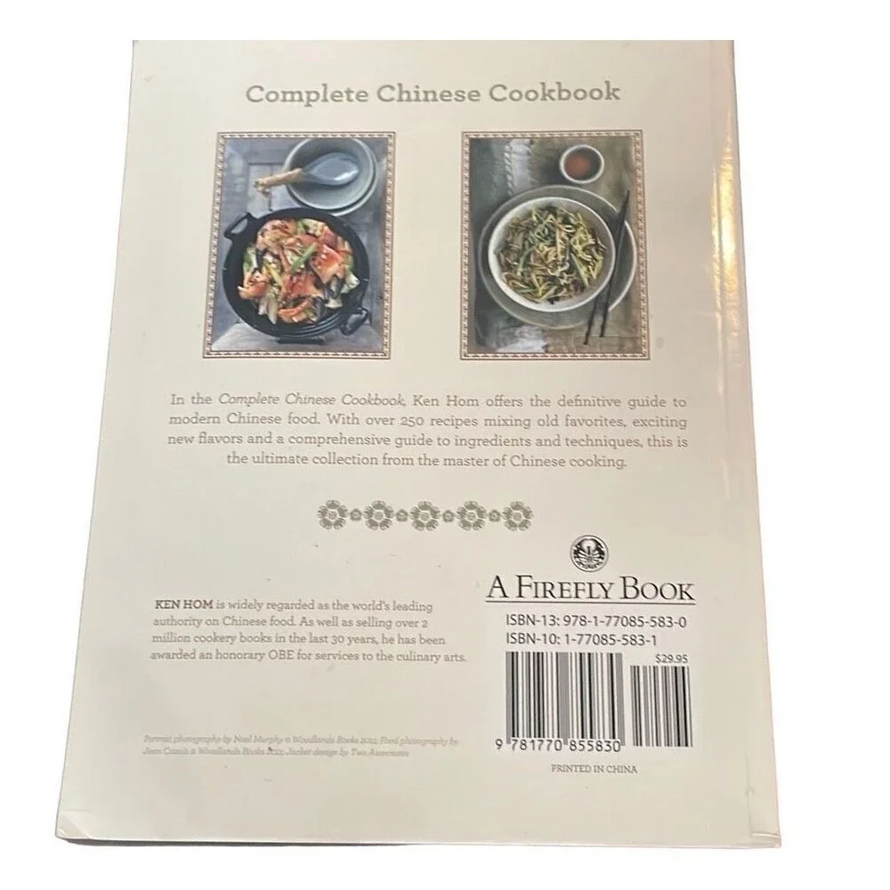 Ken Hom Complete Chinese Cookbook 250 Recipes Firefly Books‎ Paperback